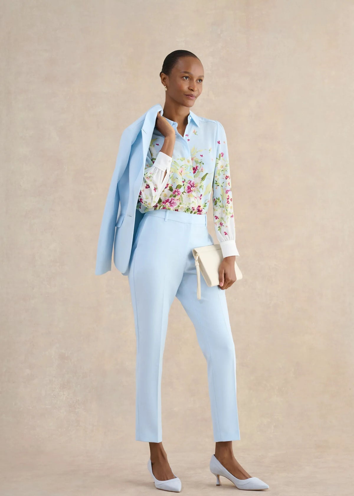Pale Blue Multi