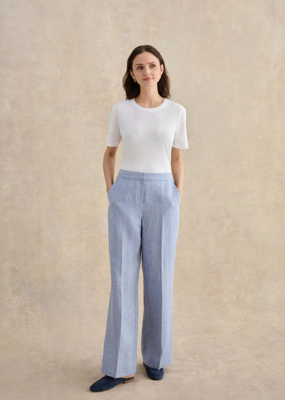 Blue White