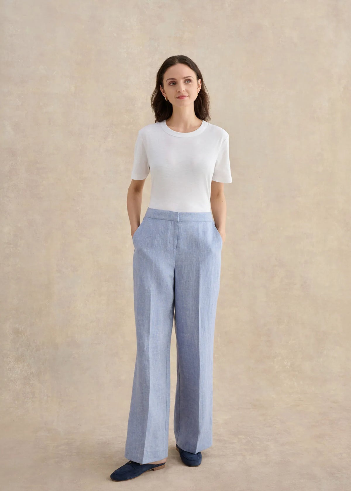 Blue White