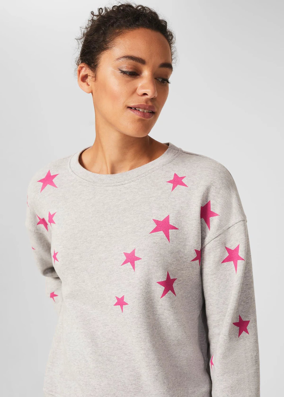 Grey Marl Pink
