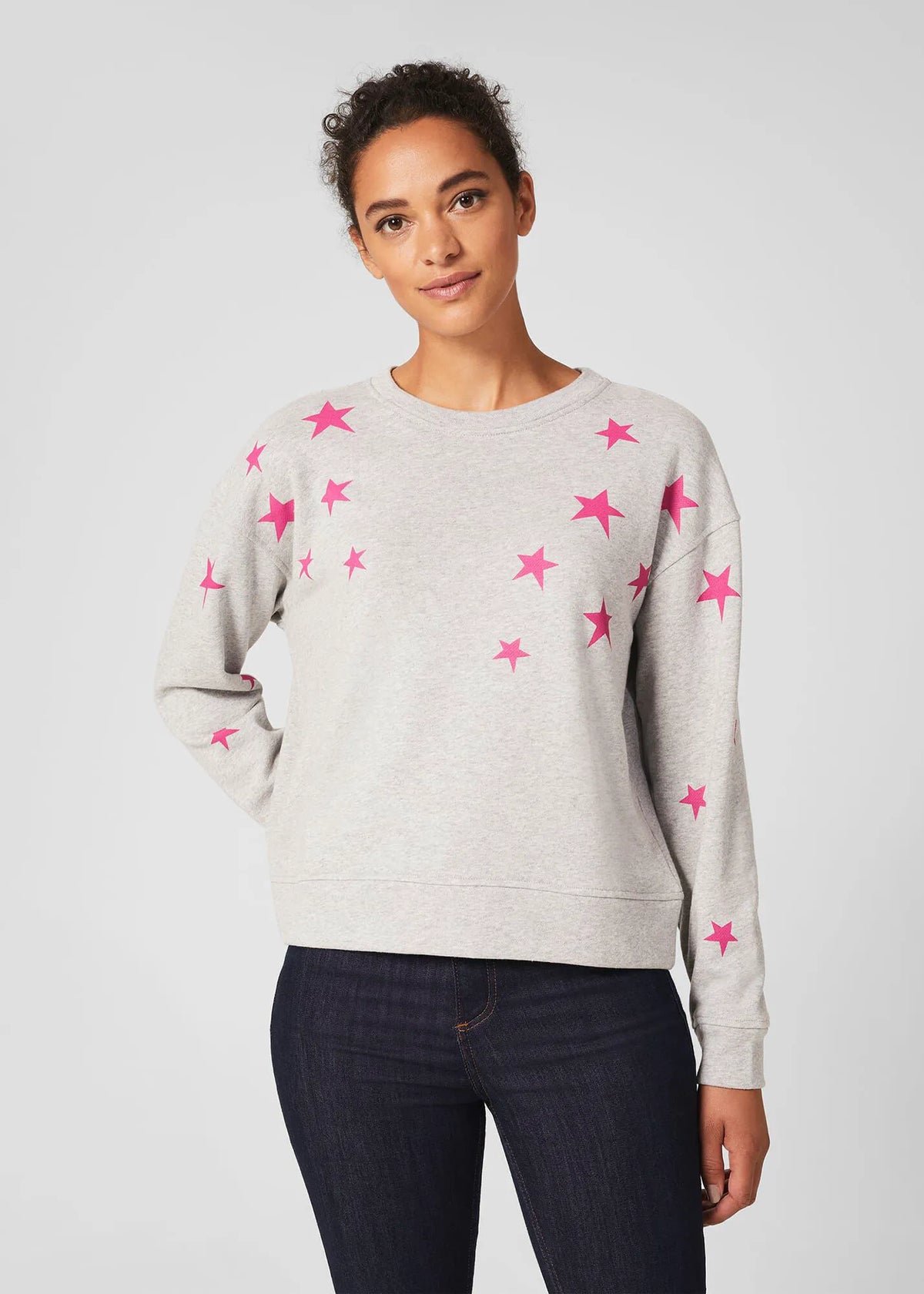 Grey Marl Pink