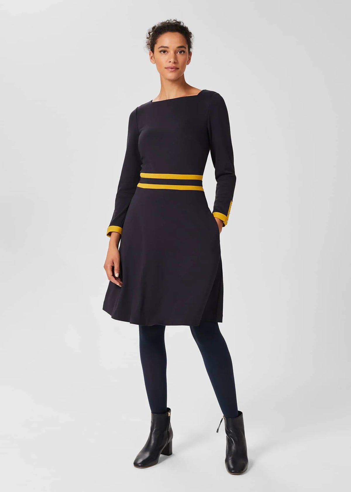 Navy Chartreuse