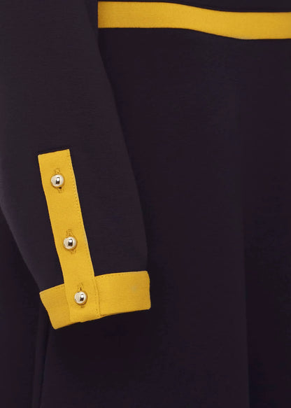 Navy Chartreuse