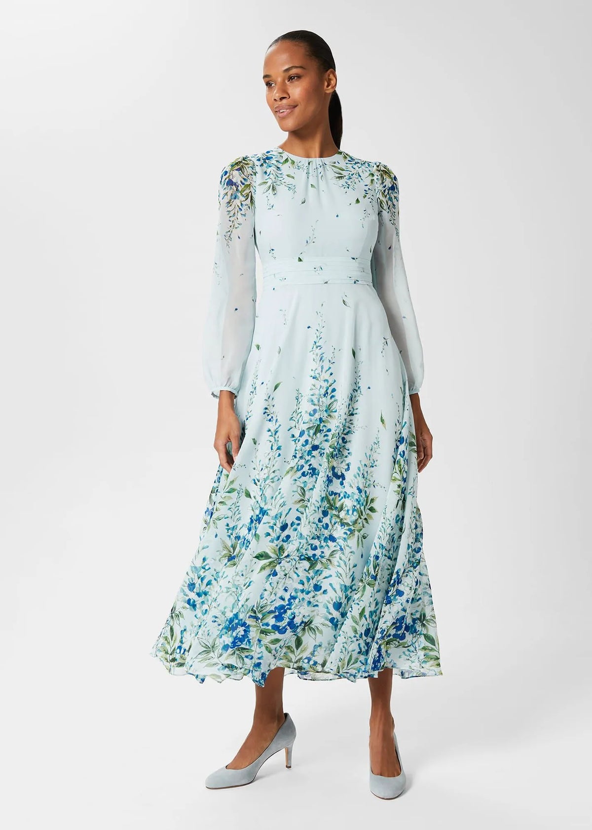 Pale Blue Multi