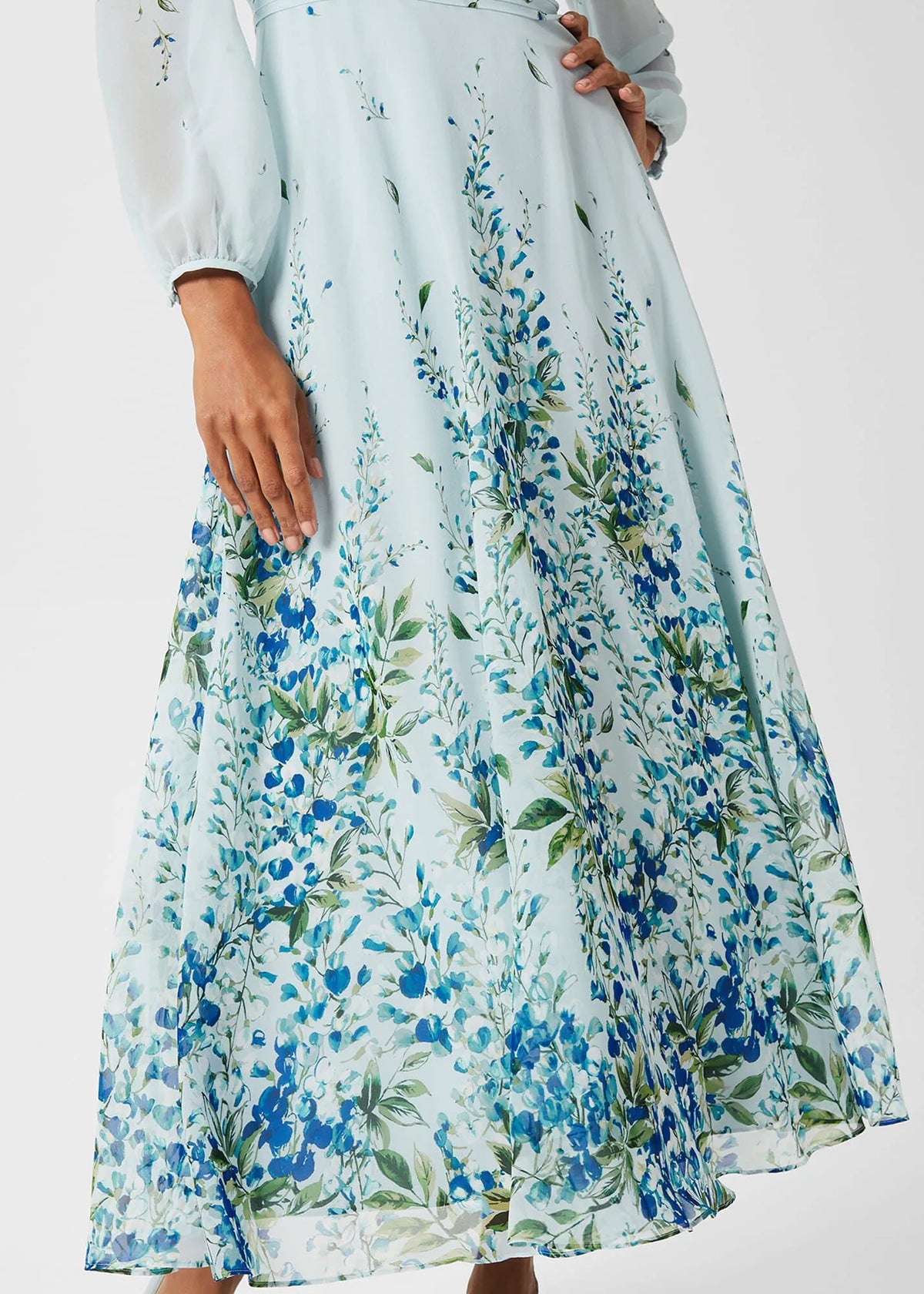 Pale Blue Multi