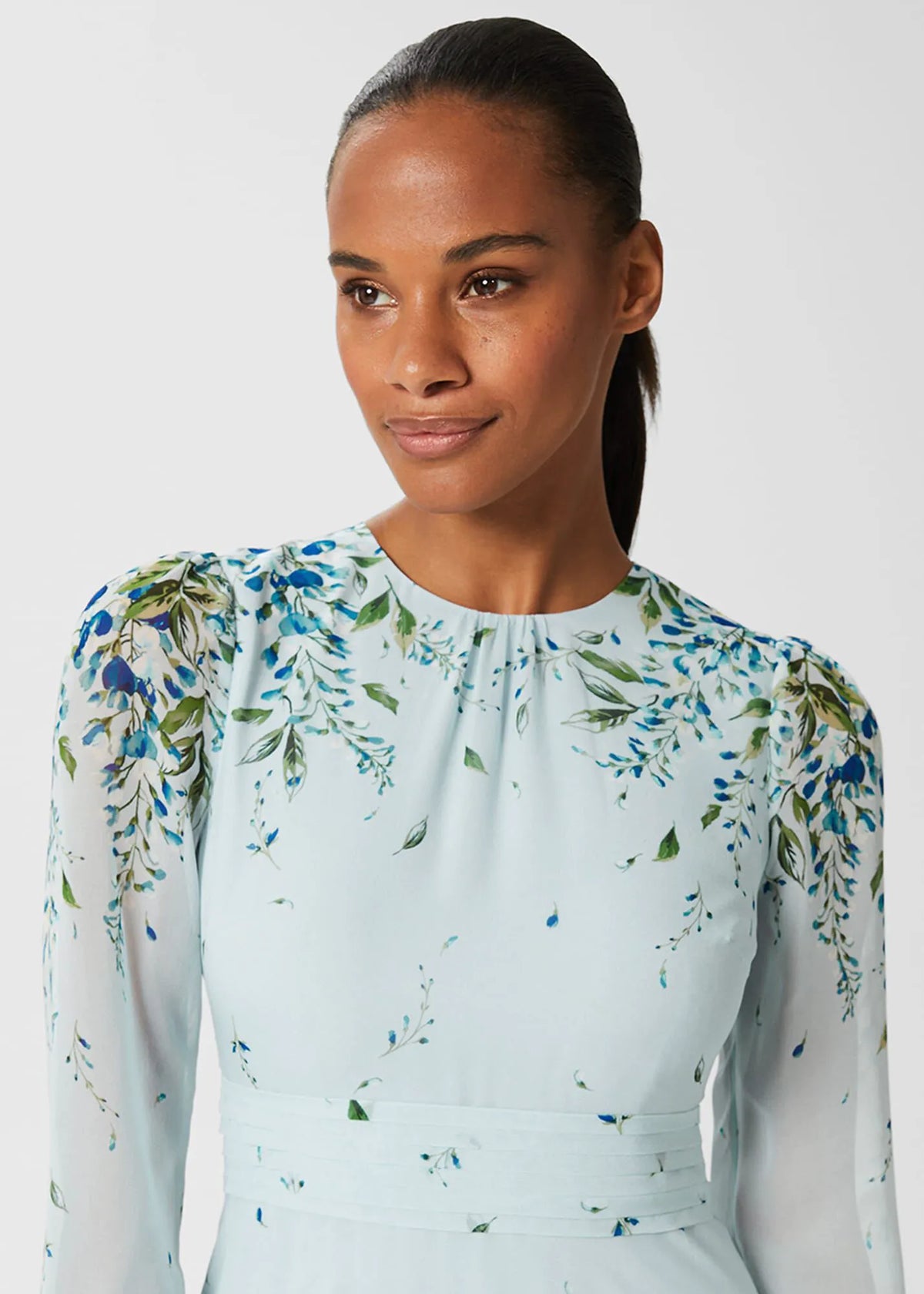 Pale Blue Multi