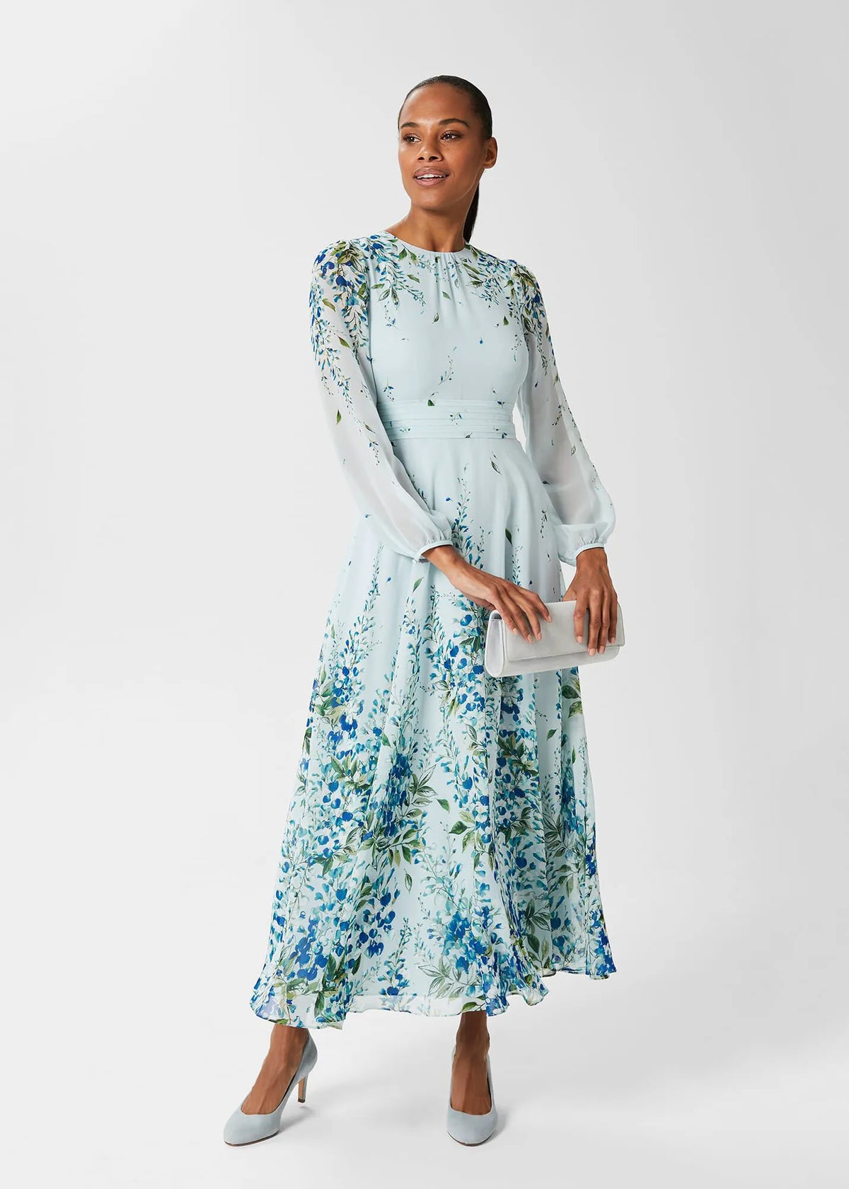 Pale Blue Multi