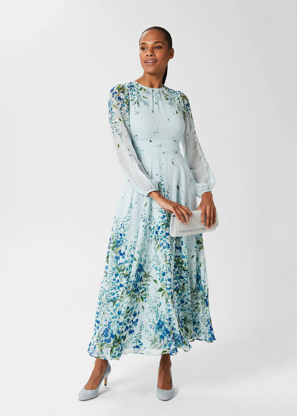 Pale Blue Multi