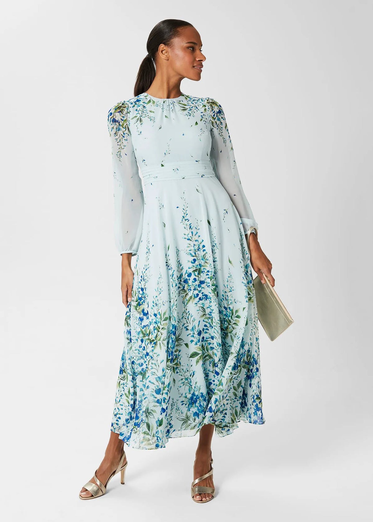Pale Blue Multi