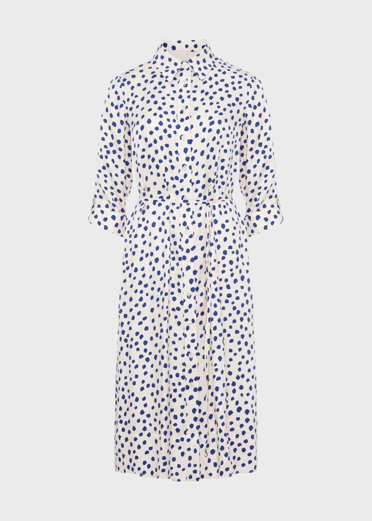 Ivory Deep Blue