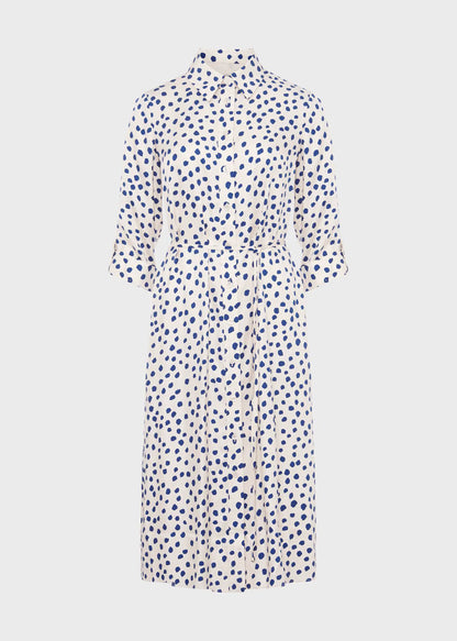 Ivory Deep Blue