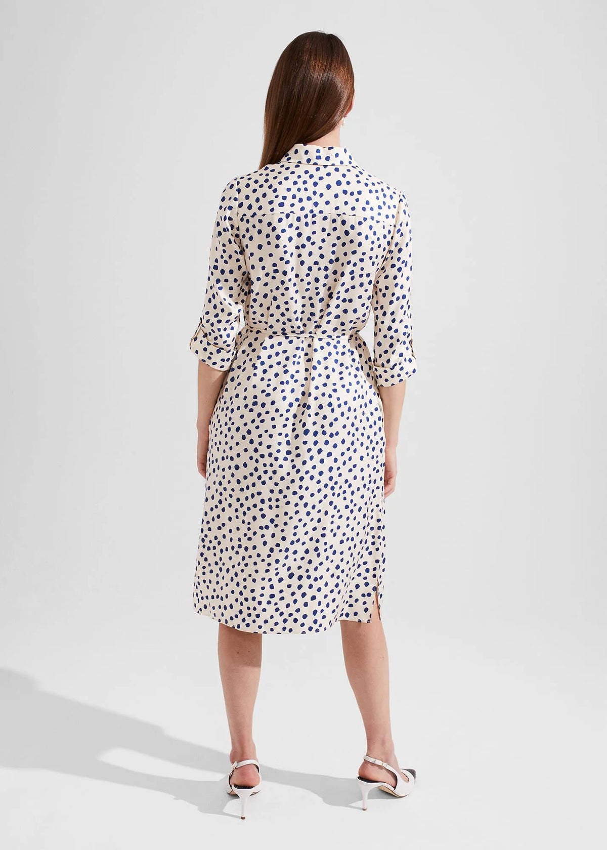 Ivory Deep Blue