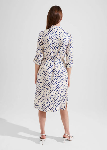 Ivory Deep Blue