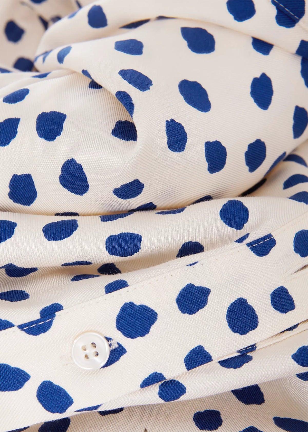 Ivory Deep Blue