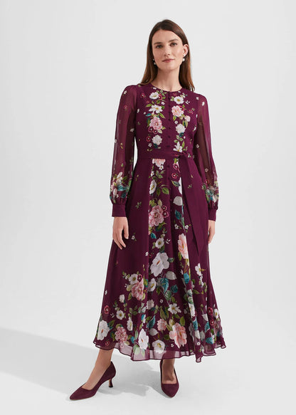Burgundy Multi