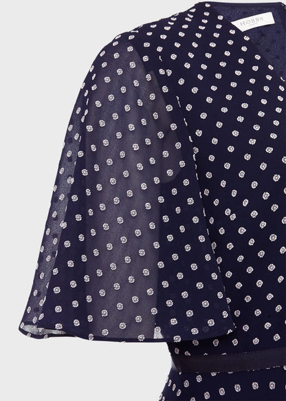 Navy Pale Pink