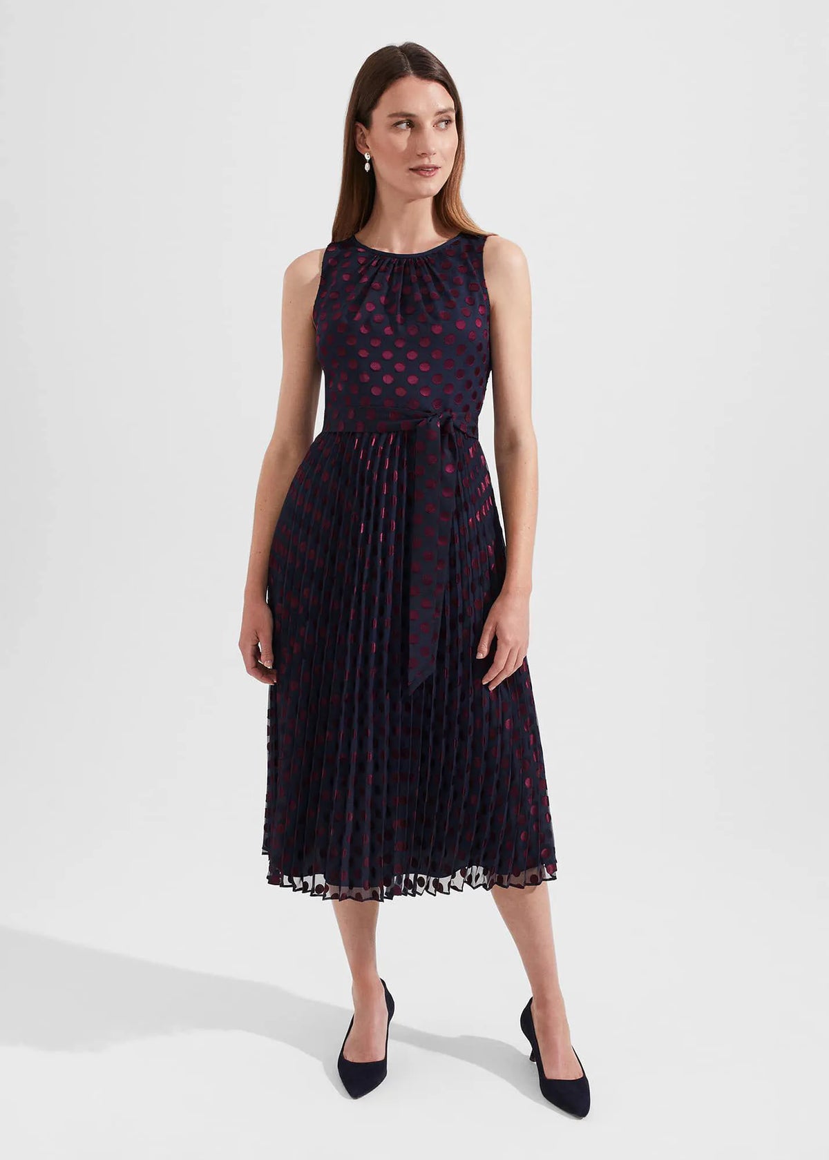 Navy Burgundy