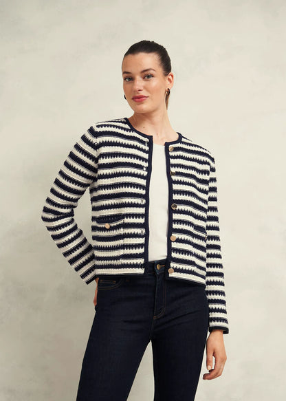Navy Warm Ivory