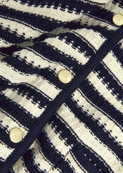 Navy Warm Ivory