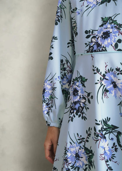Pale Blue Multi