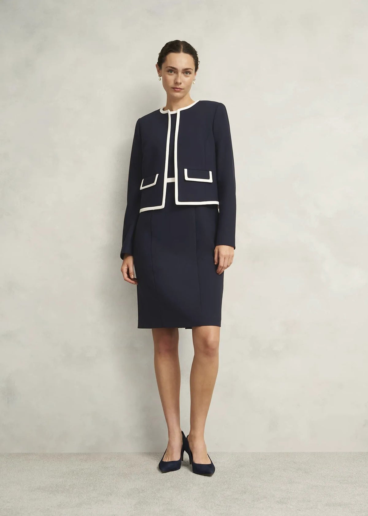 Navy Ivory