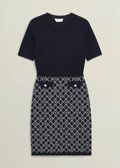 Navy Ivory