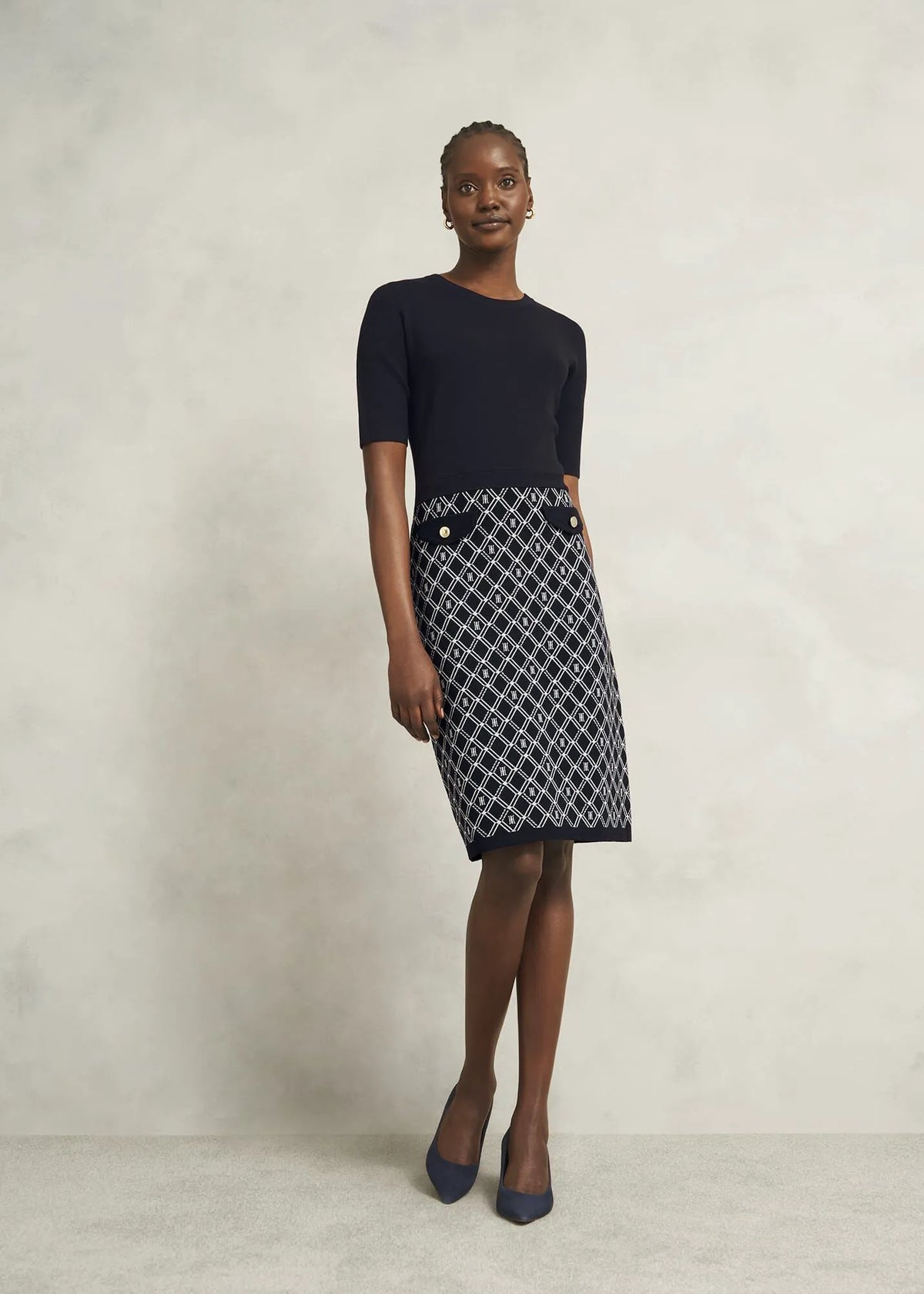 Navy Ivory