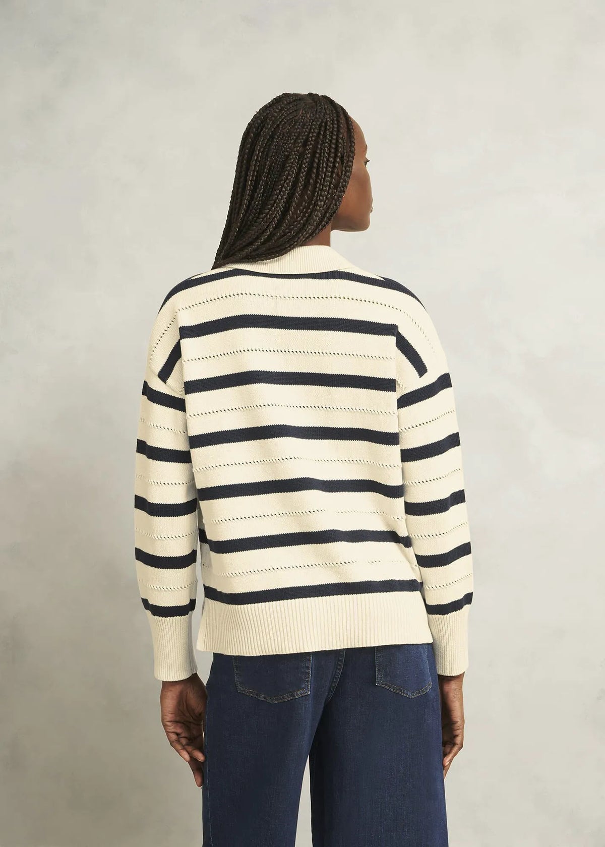 Cream Navy
