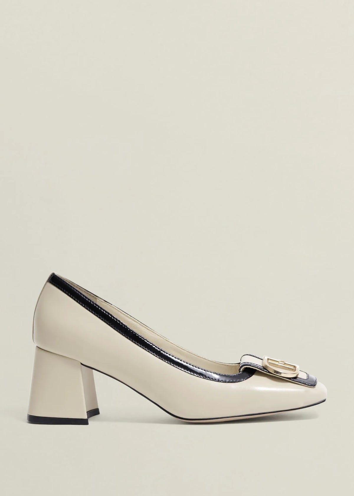 Beige Black