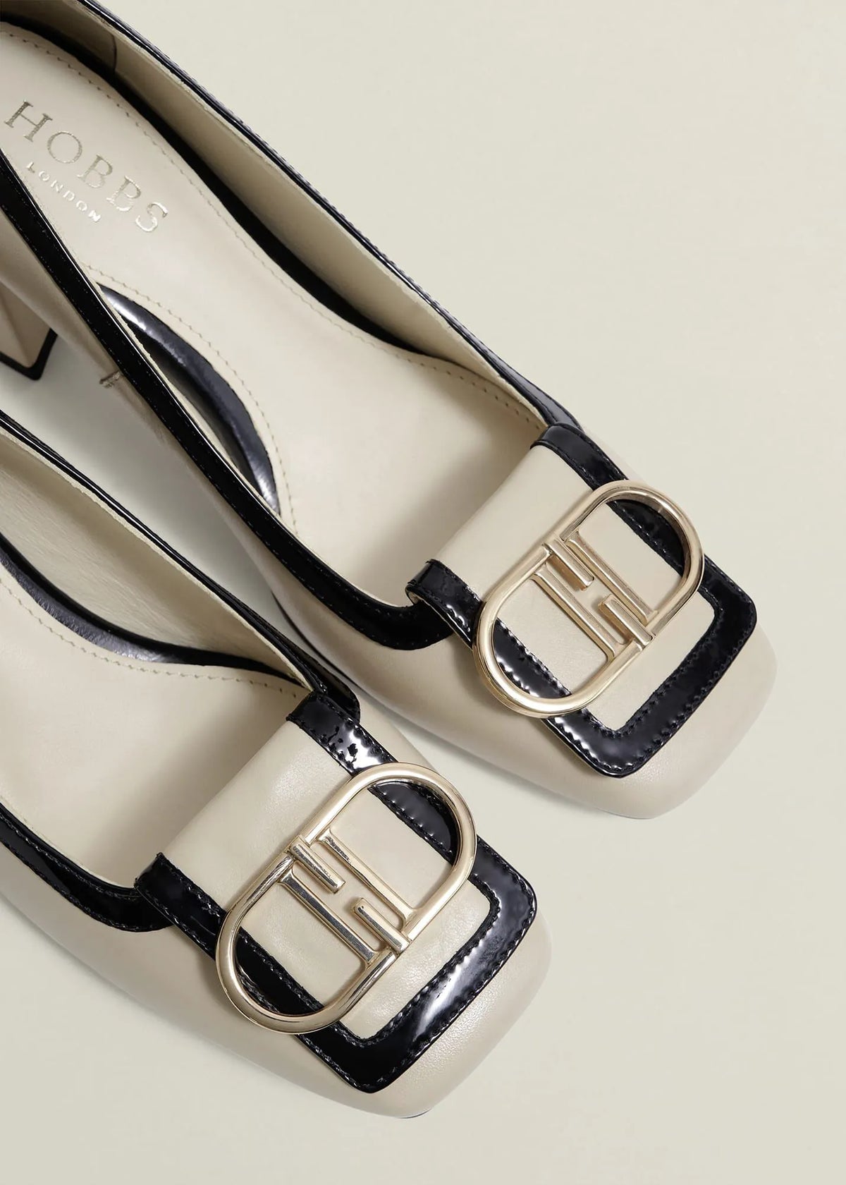 Beige Black
