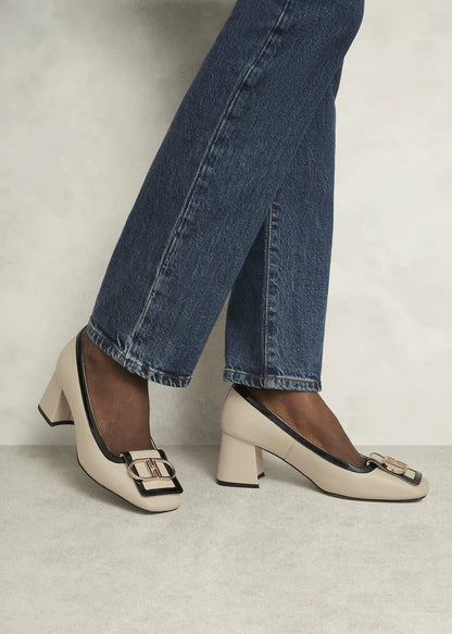 Beige Black