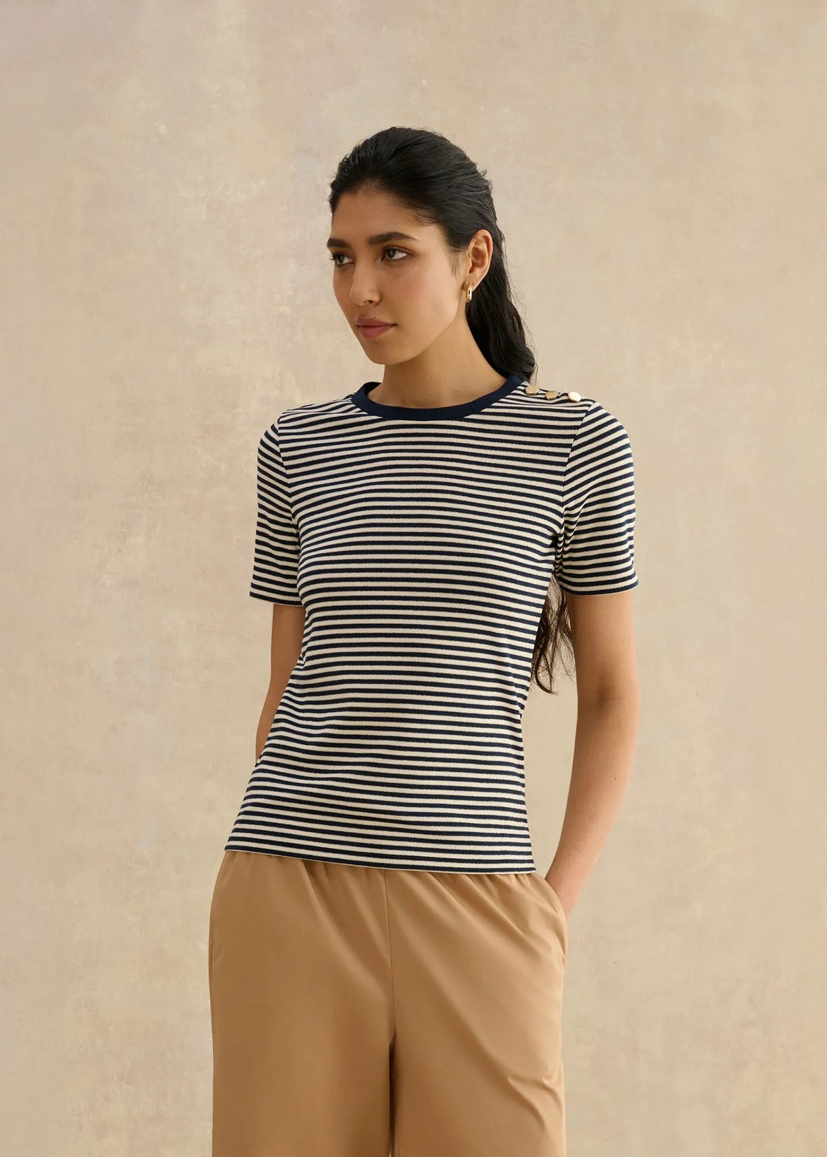 Navy Ivory