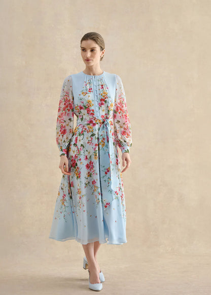 Pale Blue Multi