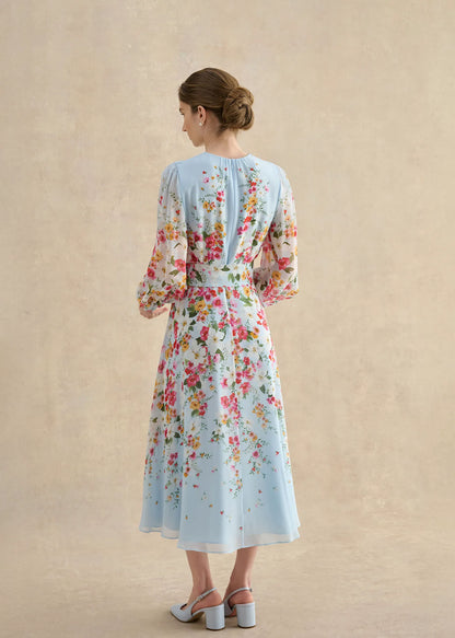 Pale Blue Multi