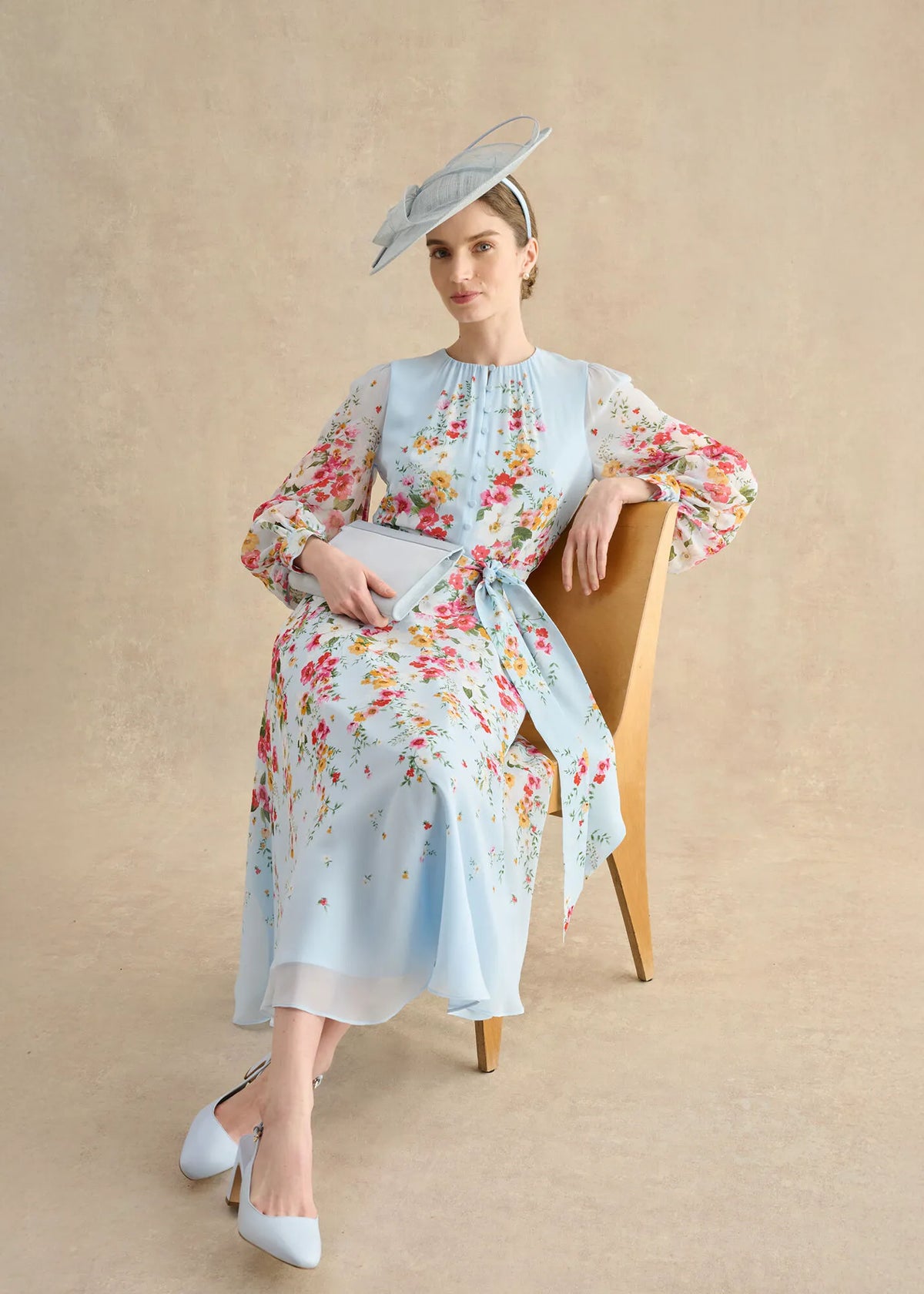Pale Blue Multi